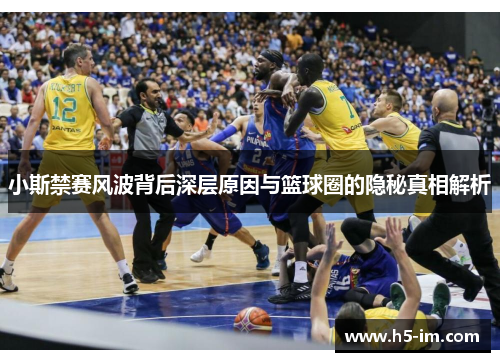 小斯禁赛风波背后深层原因与篮球圈的隐秘真相解析